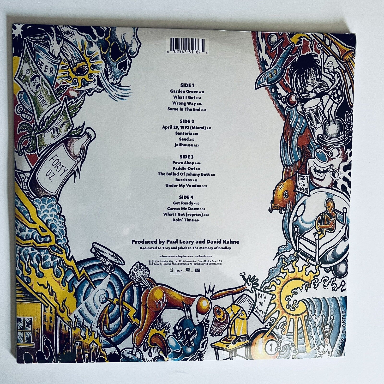sublime SUBLIME Vinyl 2xLP Record NEW Sealed