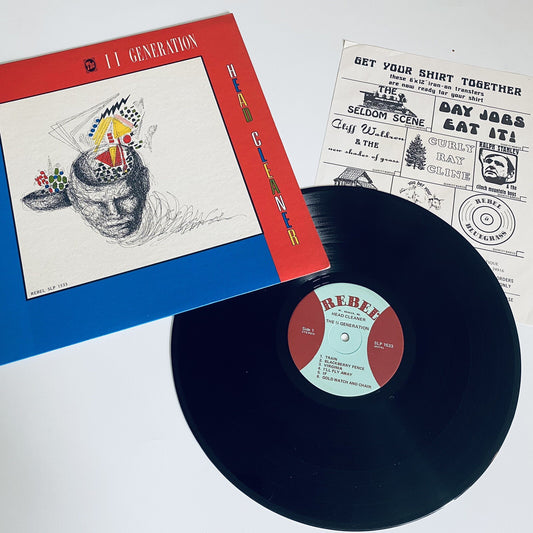 The II Generation HEAD CLEANER Vinyl LP Record 1974 Complete w/insert VG+