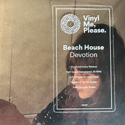 Beach House DEVOTION VMP Color Vinyl 180g 2xLP Record NM