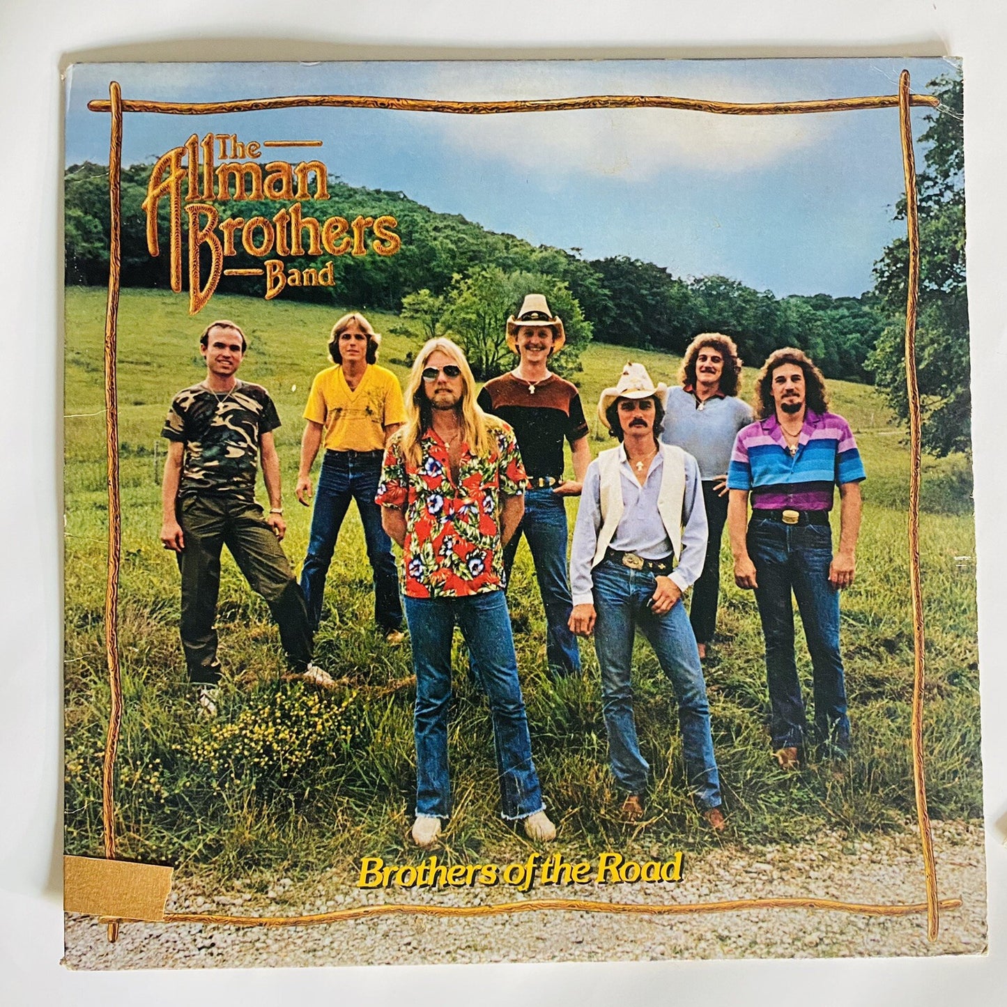 The Allman Brothers BROTHERS OF THE ROAD Vinyl LP Record VG+