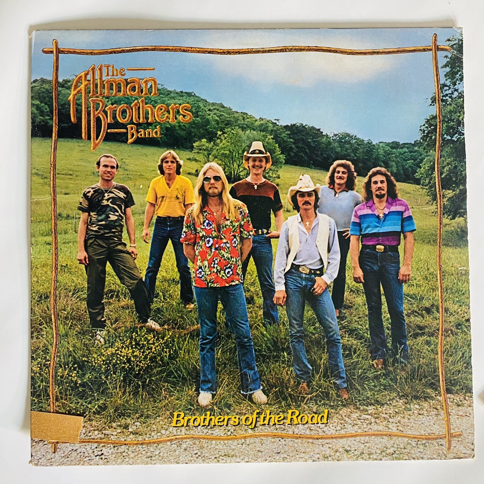 The Allman Brothers BROTHERS OF THE ROAD Vinyl LP Record VG+