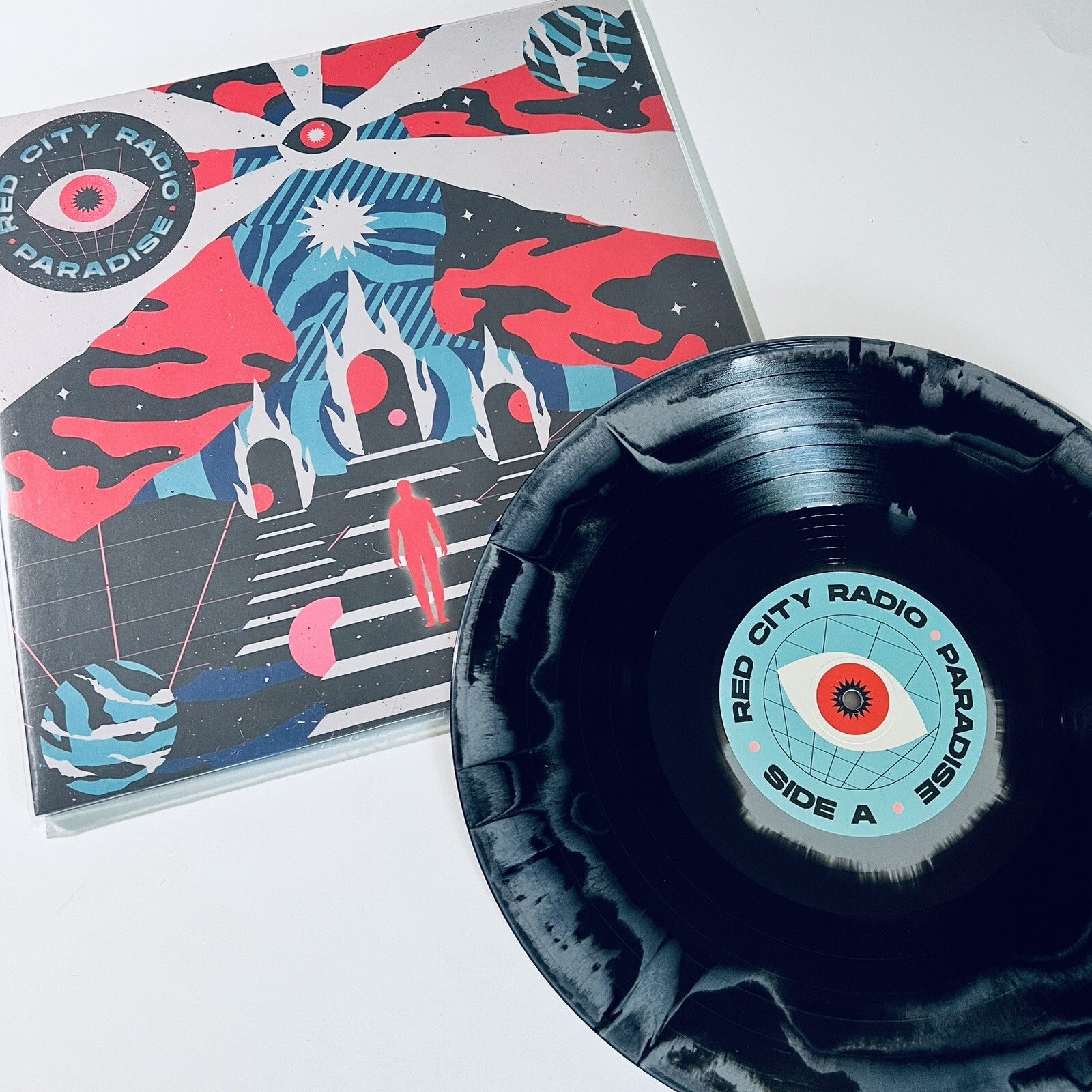 Red City Radio PARADISE Color Vinyl LP Record UNPLAYED Mint