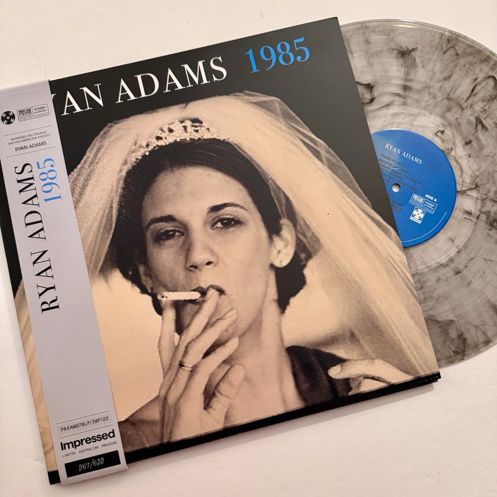 Ryan Adams 1985 Color Vinyl LP Record #57 of 500 Pressed NEW Mint
