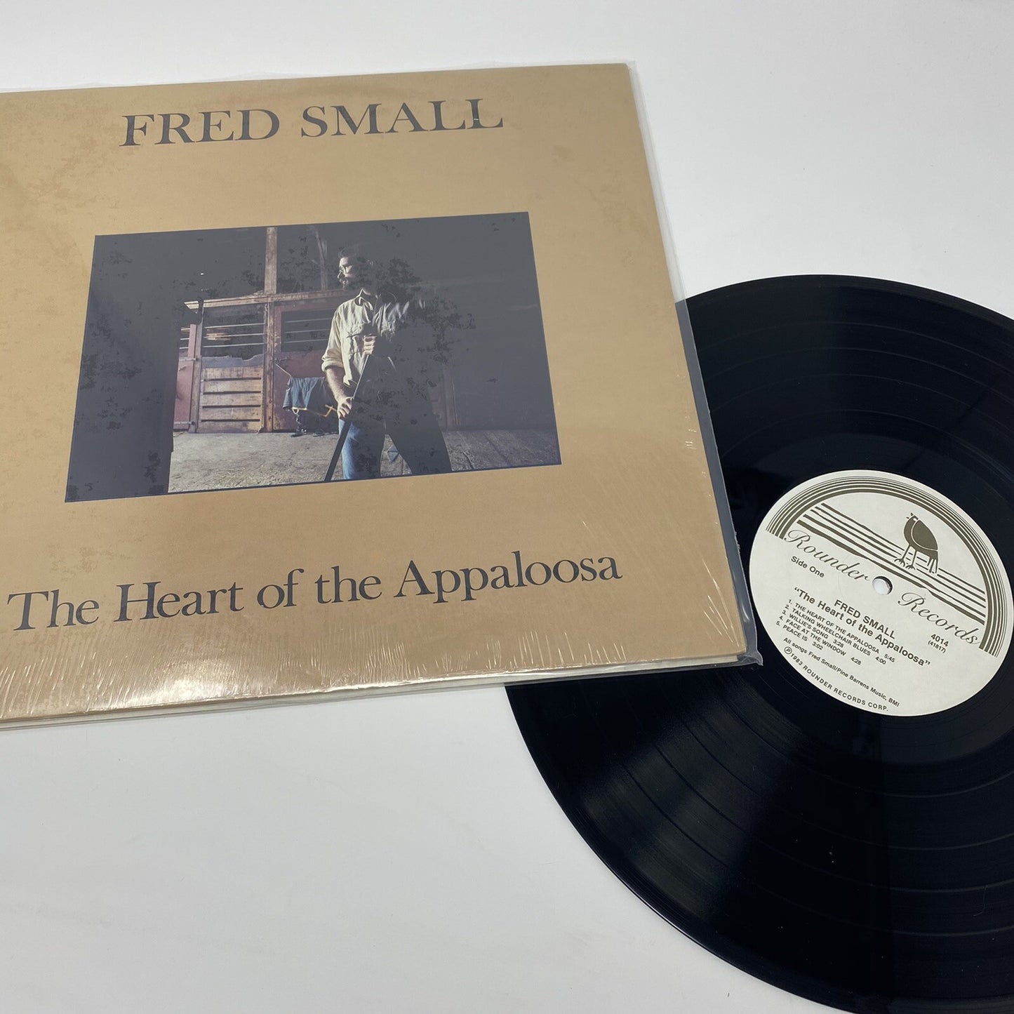 Fred Small THE HEART OF THE APPALOOSA Vinyl LP Record ORIGINAL VG+