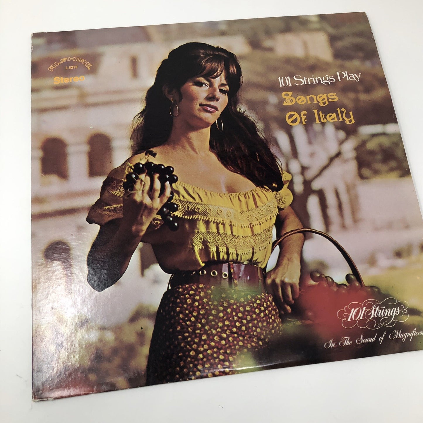 101 Strings Play SONGS OF ITALY Vinyl LP Record ALSHIRE S5213 VG