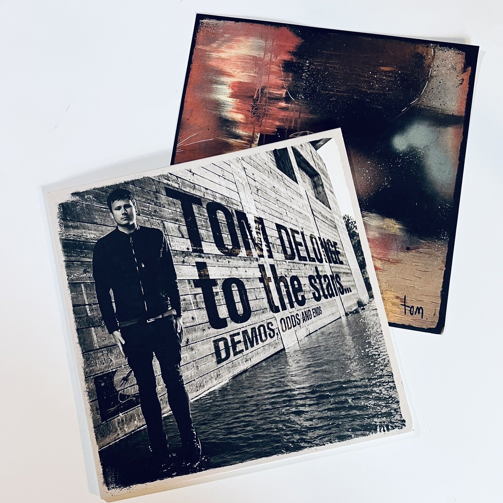 Tom Delonge TO THE STARS DEMOS ODDS & ENDS Vinyl LP Record VG+ BLINK 182 1st Prs