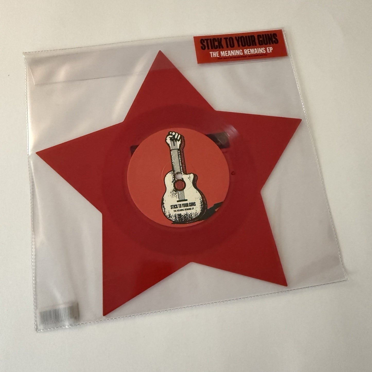 Stick To Your Guns THE MEANING REMAINS Color Star Vinyl EP Record NEW