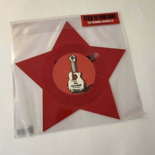 Stick To Your Guns THE MEANING REMAINS Color Star Vinyl EP Record NEW