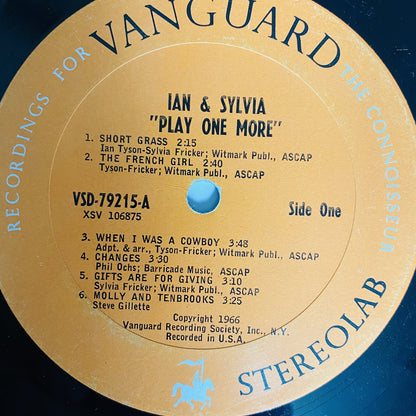 Ian & Sylvia BUNDLE OF 3 Vinyl LP Record VG+/VG