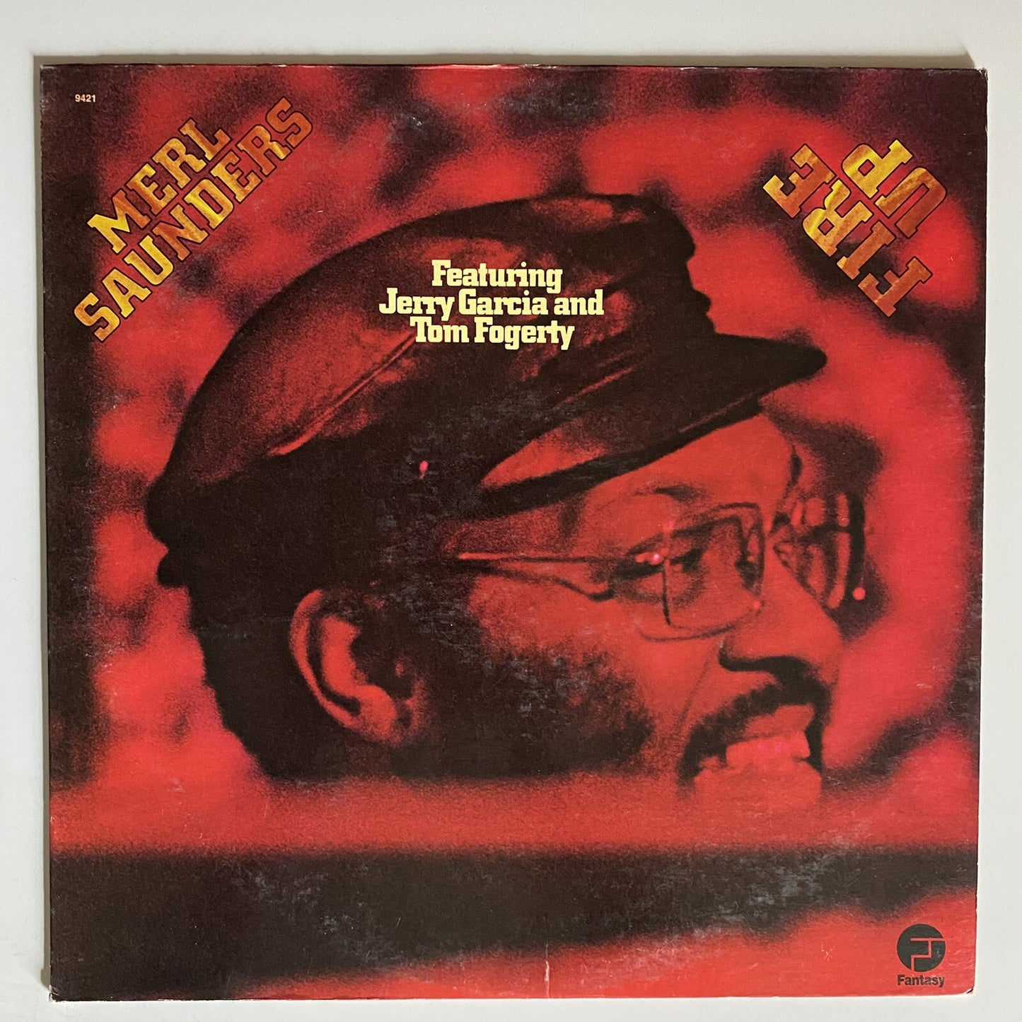 Merl Saunders HEAVY TURBULENCE Vinyl LP Record w/JERRY GARCIA VG+/VG