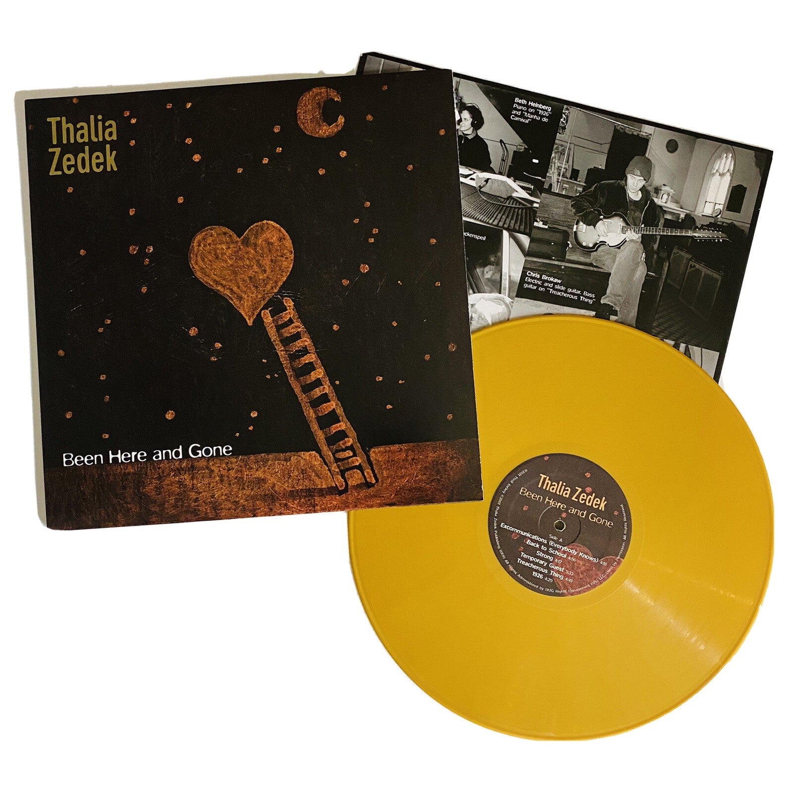 Thalia Zedek BEEN HERE AND GONE Color Vinyl LP Record NEW Mint