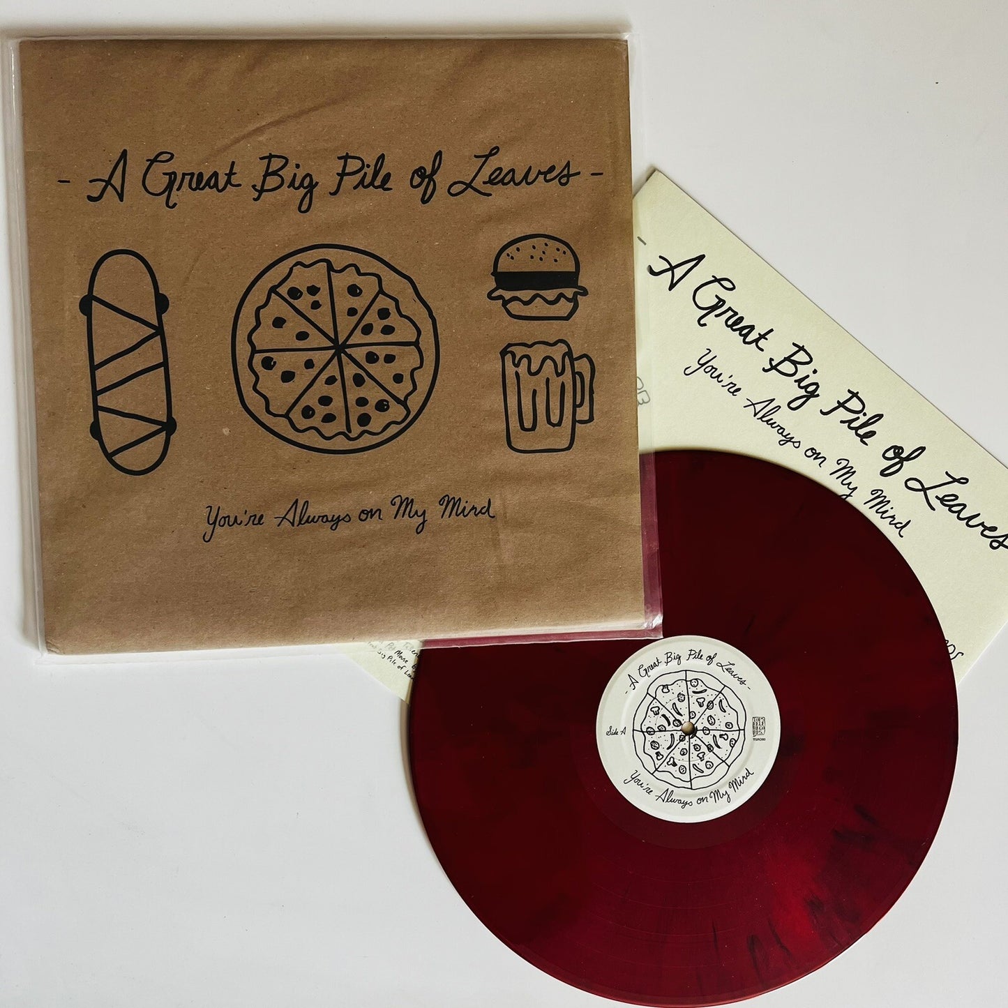 Great Big Pile of Leaves YOUR ALWAYS ON MY MIND Color Vinyl LP Record M Unplayed