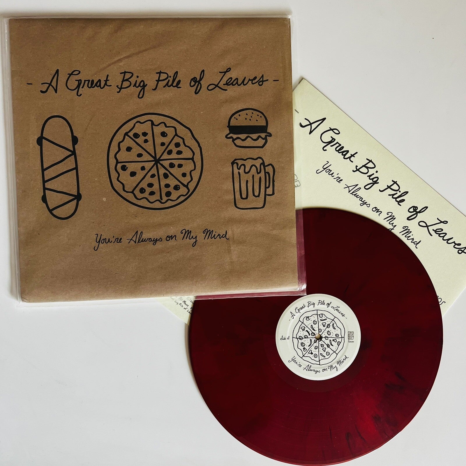 Great Big Pile of Leaves YOUR ALWAYS ON MY MIND Color Vinyl LP Record M Unplayed