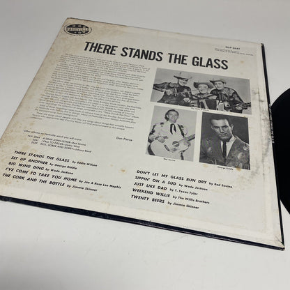 Red Sovine Willis Brothers THERE STANDS THE GLASS Vinyl LP Record NLP2047 Stereo