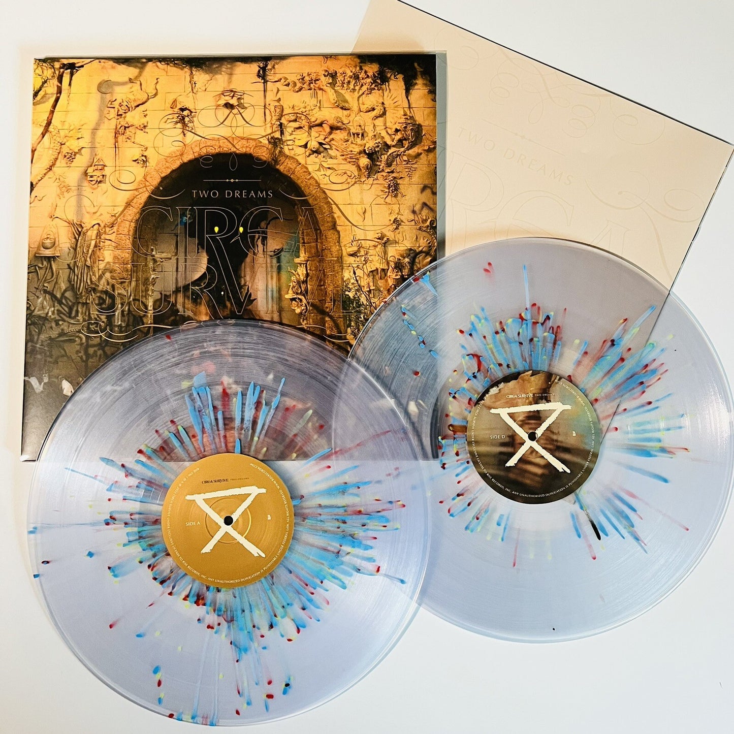 Circa Survive TWO DREAMS Color Vinyl 2xLP Record 500 PRESSED New