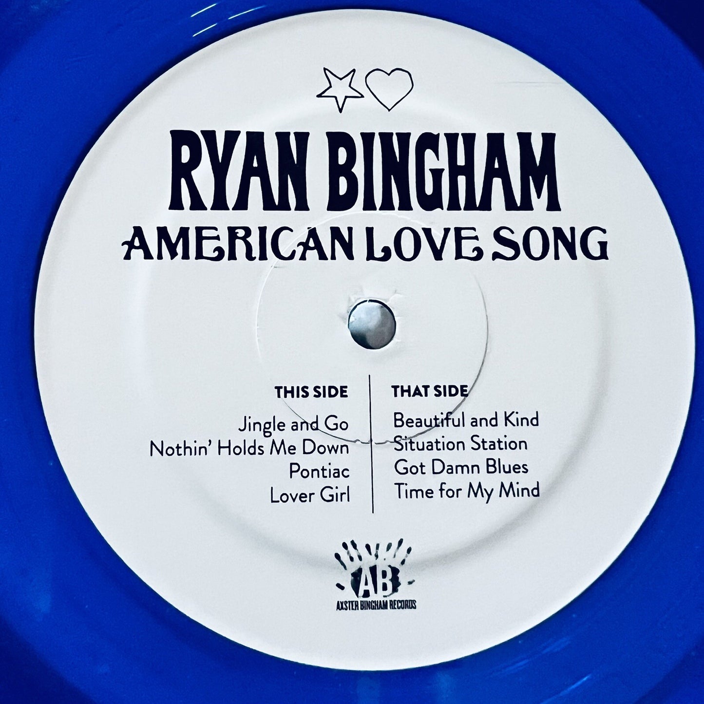 Ryan Bingham AMERICAN LOVE SONG Vinyl 2LP color Records NM