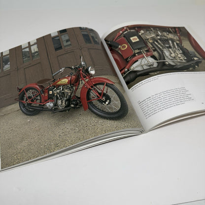 INDIAN MOTORCYCLES by J. Hatfield, H. Halberstadt  SIFT BOOK, Excenllent Cond.