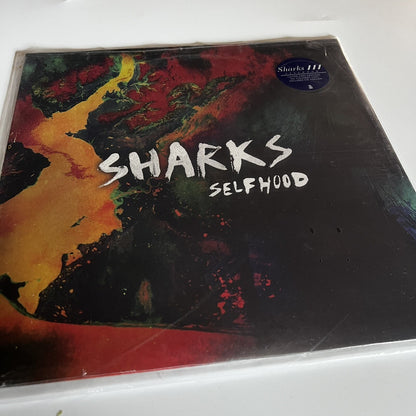 Sharks SELFHOOD Color Vinyl LP Record FIRST PRESS Sealed