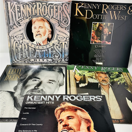 Kenny Rogers BUNDLE OF SEALEDLP - 5 Vinyl Records  M/NM