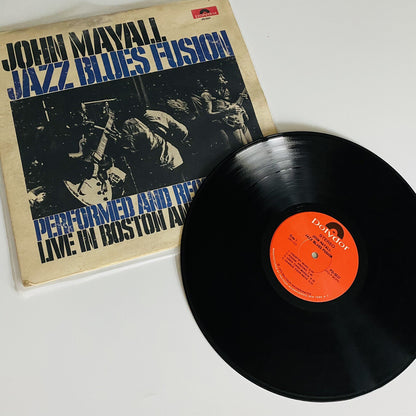 John Mayall JAZZ BLUES FUSION (Live) Vinyl LP Record VG+ / Sleeve G+ to VG