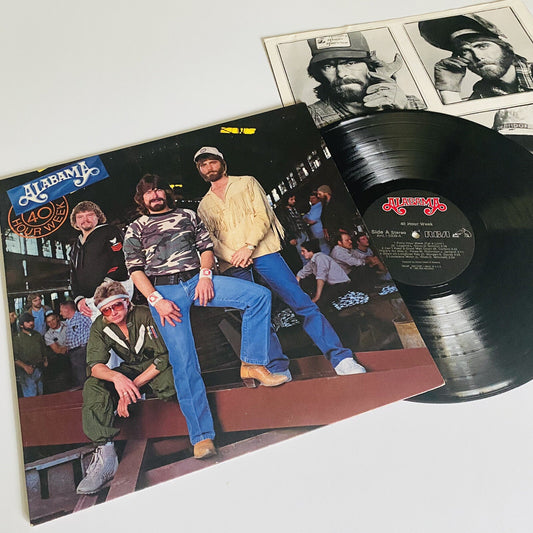 Alabama 40 HOUR WEEK Vinyl LP Record VG+
