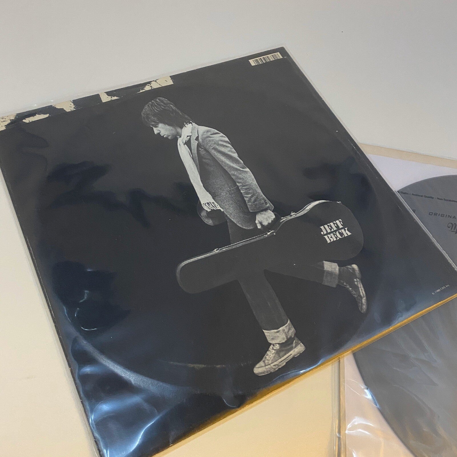 Jeff Beck JEFF BECK GROUP + THERE AND BACK Vinyl LP Record VG+\VG