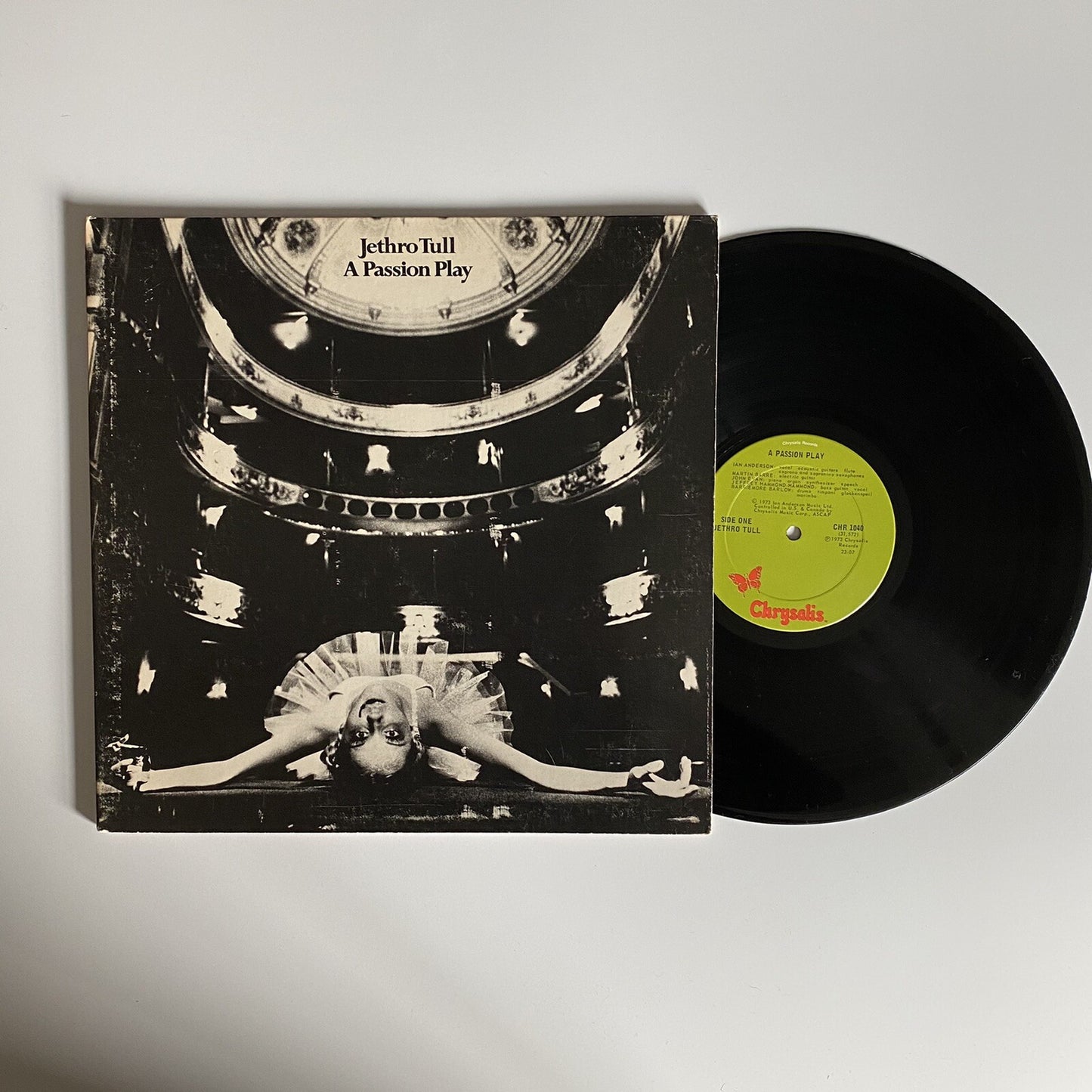 Jethro Tull A PASSION PLAY Vinyl LP Record ORIGINAL GATEFOLD VG+