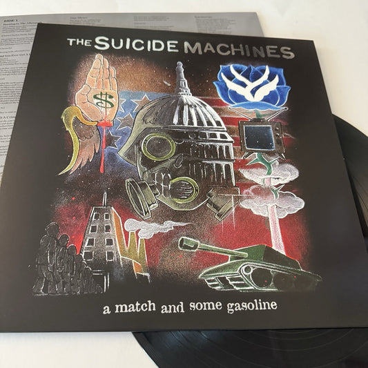 The Suicide Machines A MATCH AND SOME GASOLINE Vinyl LP Record NEW