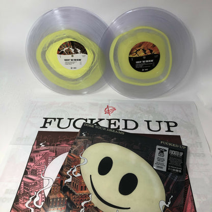 Fucked Up DOSE YOUR DREAMS MP3s & Poster Colored Vinyl 2xLP  NEW & SEALED