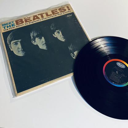 Beatles MEET THE BEATLES! Vinyl LP Record MONO Scranton Pressing VG/VG 