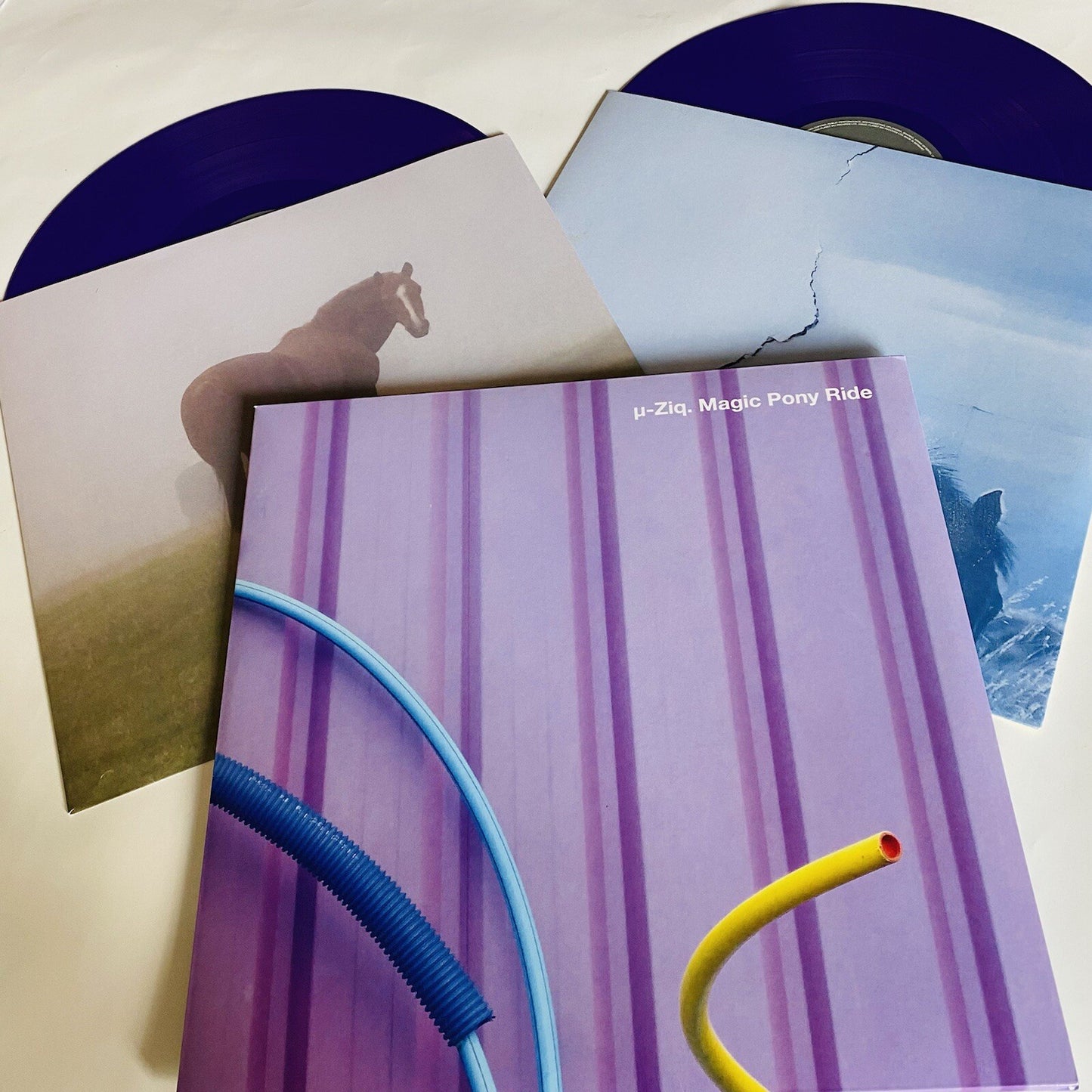 µ-Ziq MAGIC PONY RIDE Color Vinyl 2xLP Record NEW