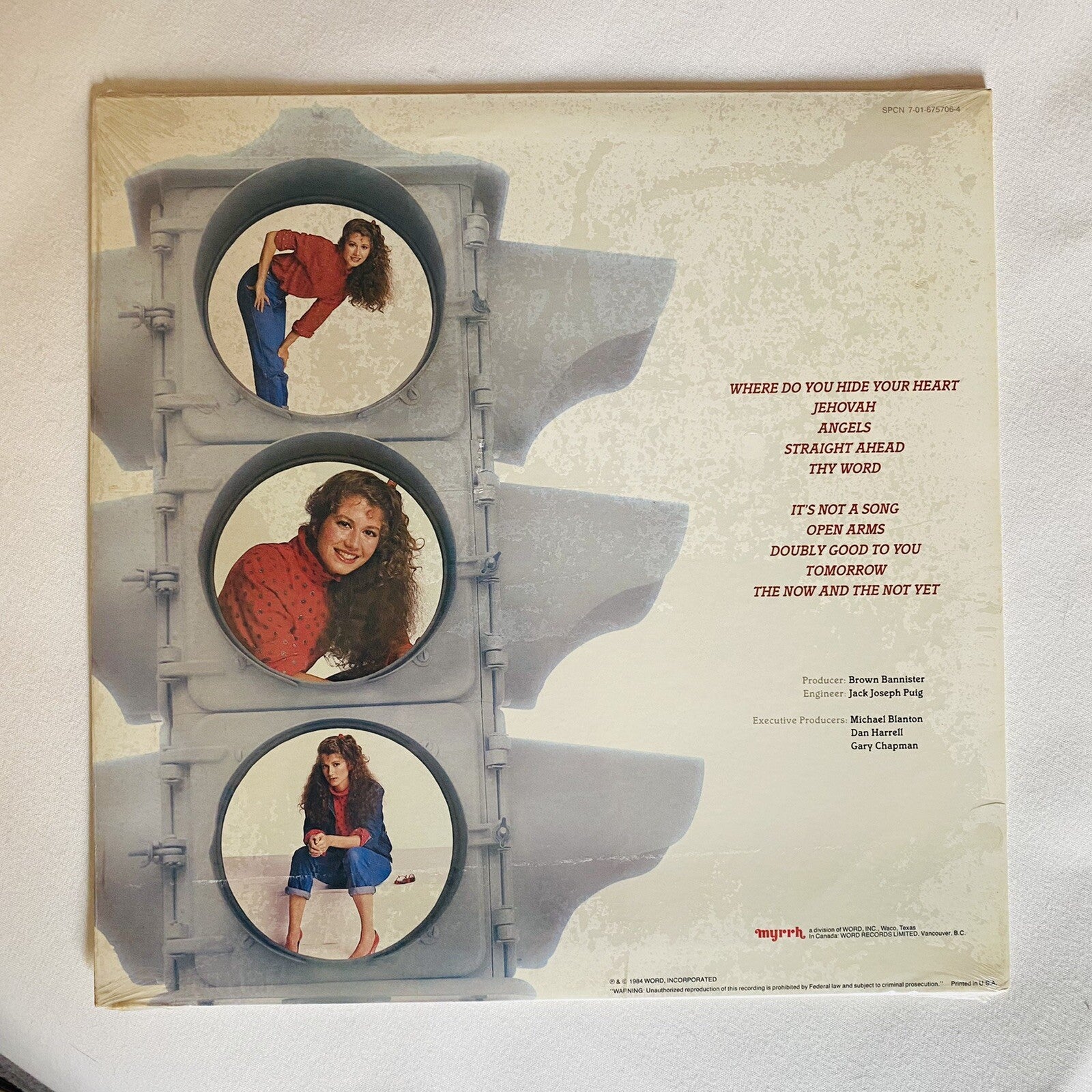 Amy Grant STRAIGHT AHEAD (sealed) + AGE TO AGE Vinyl LP Record NM & VG+