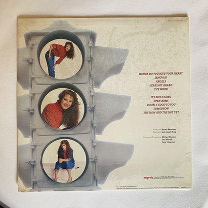 Amy Grant STRAIGHT AHEAD (sealed) + AGE TO AGE Vinyl LP Record NM & VG+