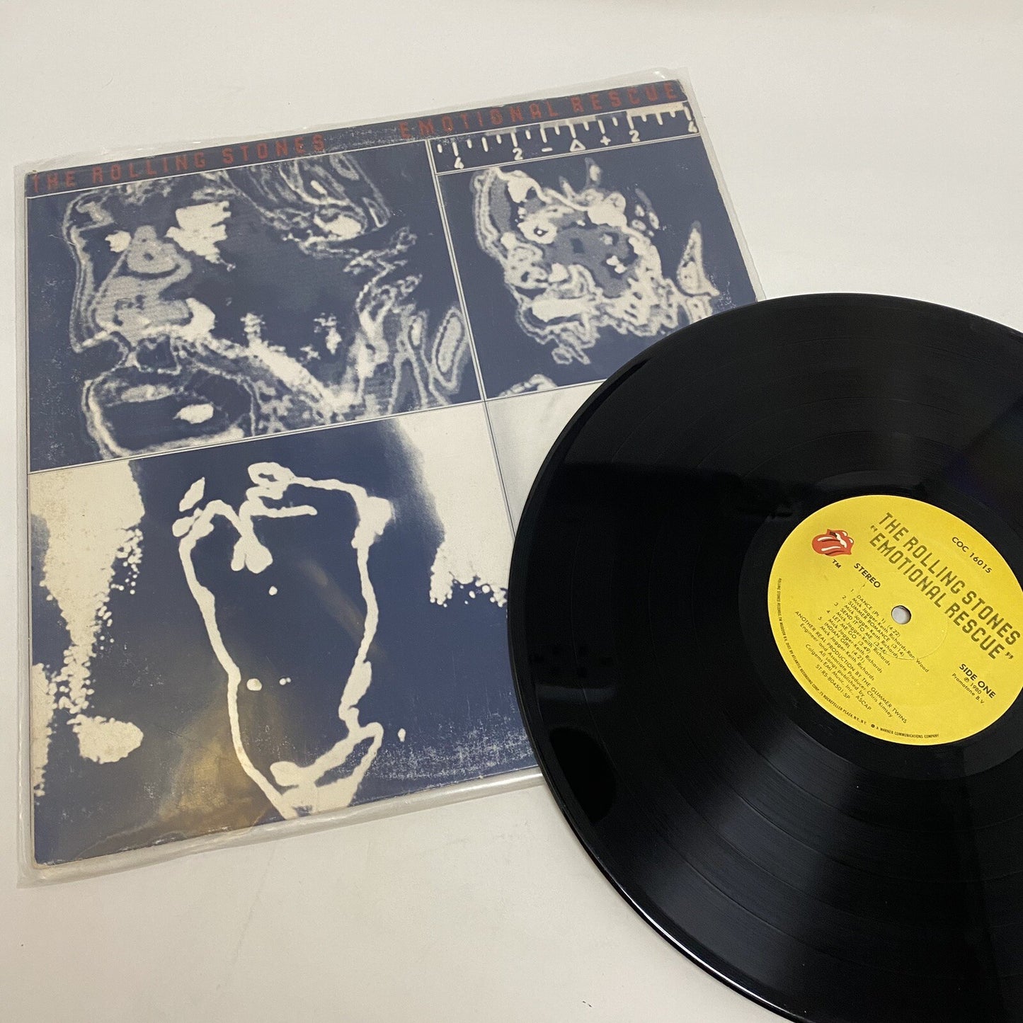 The Rolling Stones Emotional Rescue Vinyl LP Record COC 16015 VG+