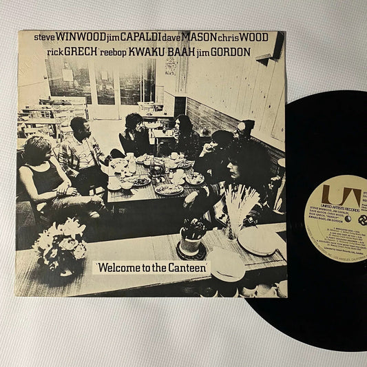 WELCOME TO THE CANTEEN S Winwood J Capaldi D Mason VINYL LP RECORD VG+