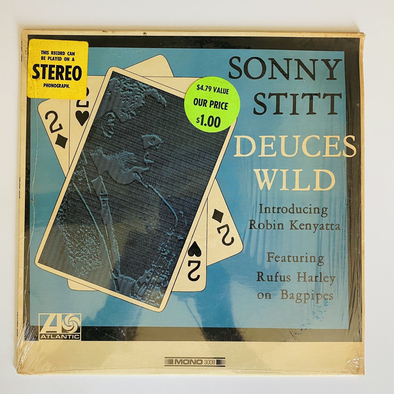 Sonny Stitt DEUCES WILD Vinyl Mono LP Record A-12493 VG+