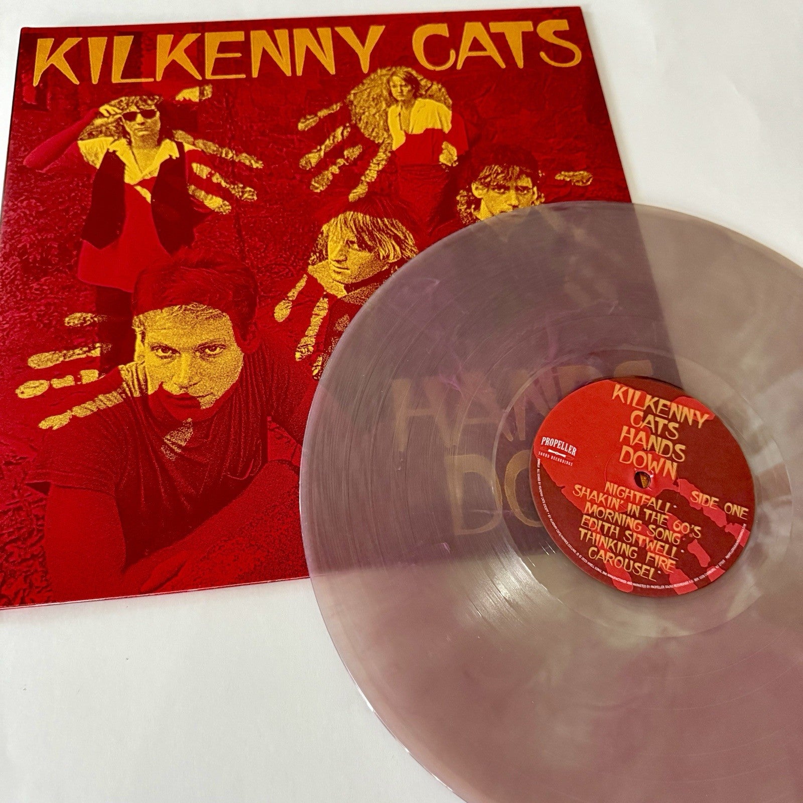 Kilkenny Cats HANDS DOWN Color Vinyl LP Record NEW