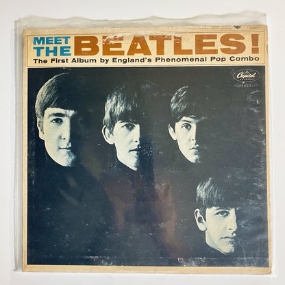 Beatles MEET THE BEATLES! Vinyl LP Record MONO Scranton Pressing VG/VG 