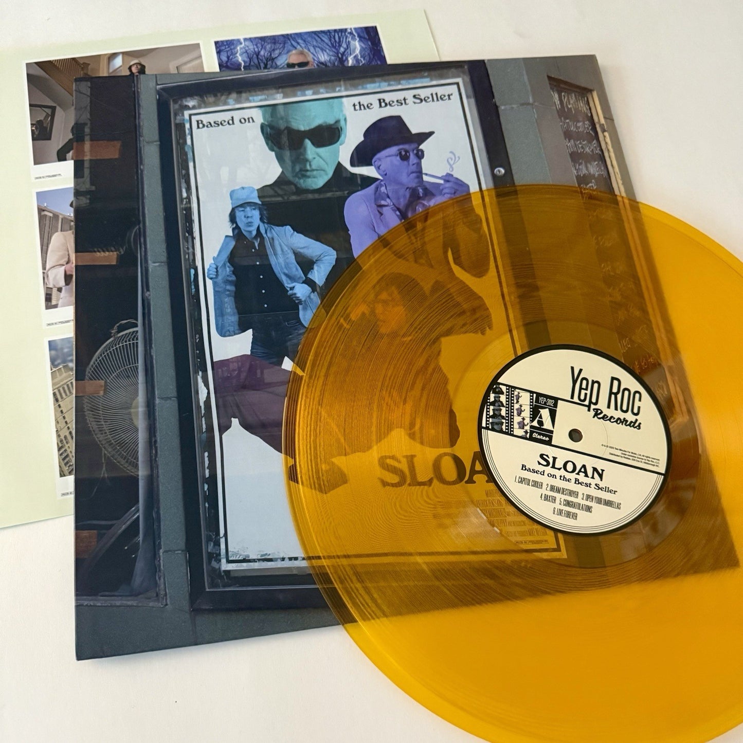 Sloan BASED ON THE BEST SELLER Color Vinyl LP Record NEW