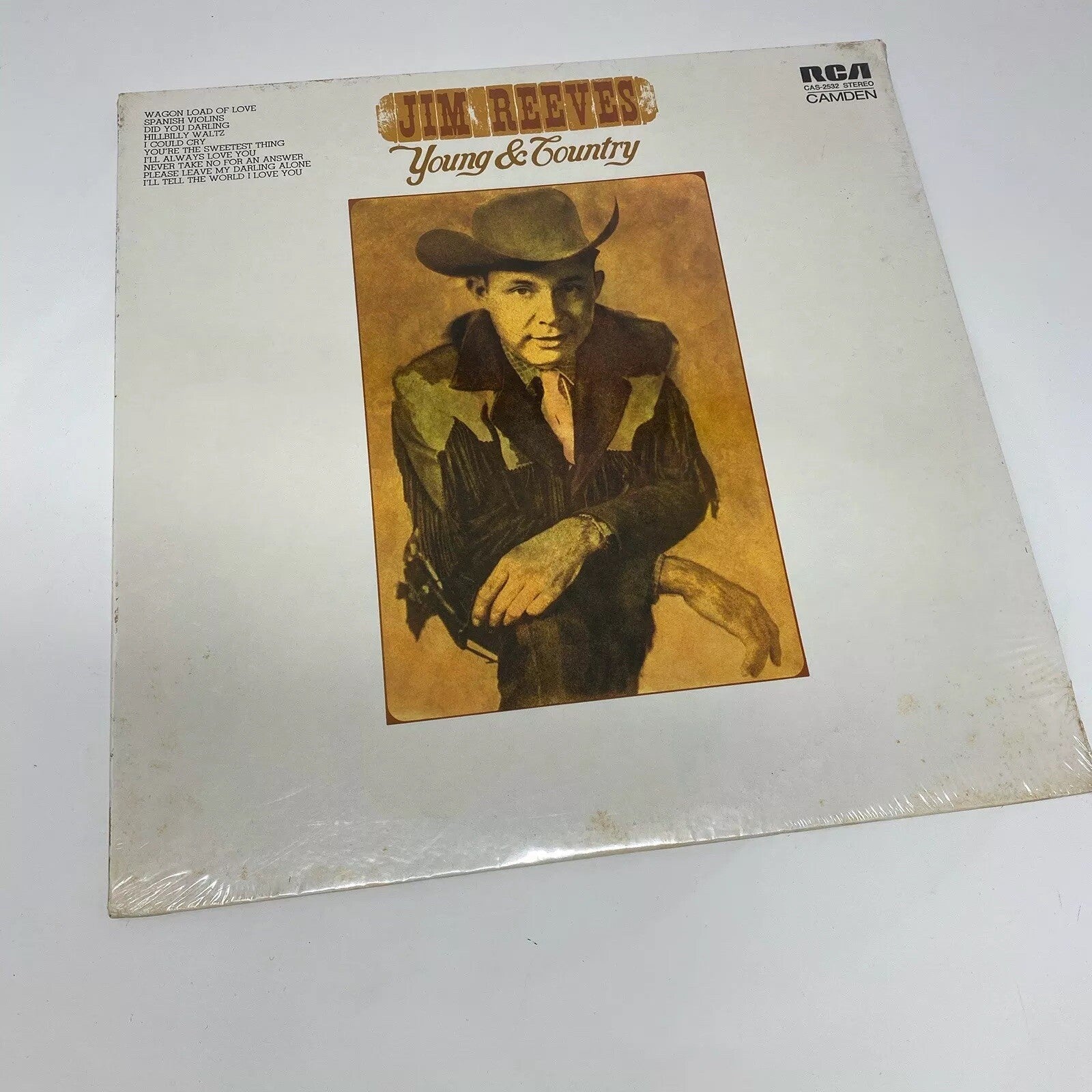 Jim Reeves YOUNG & COUNTRY Sealed Vinyl LP Record MINT