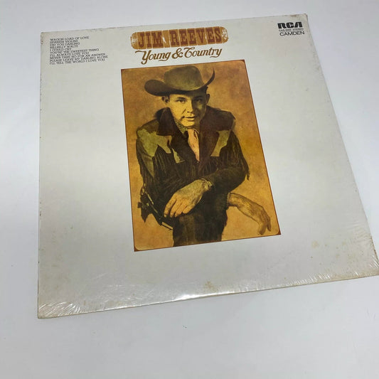 Jim Reeves YOUNG & COUNTRY Sealed Vinyl LP Record MINT