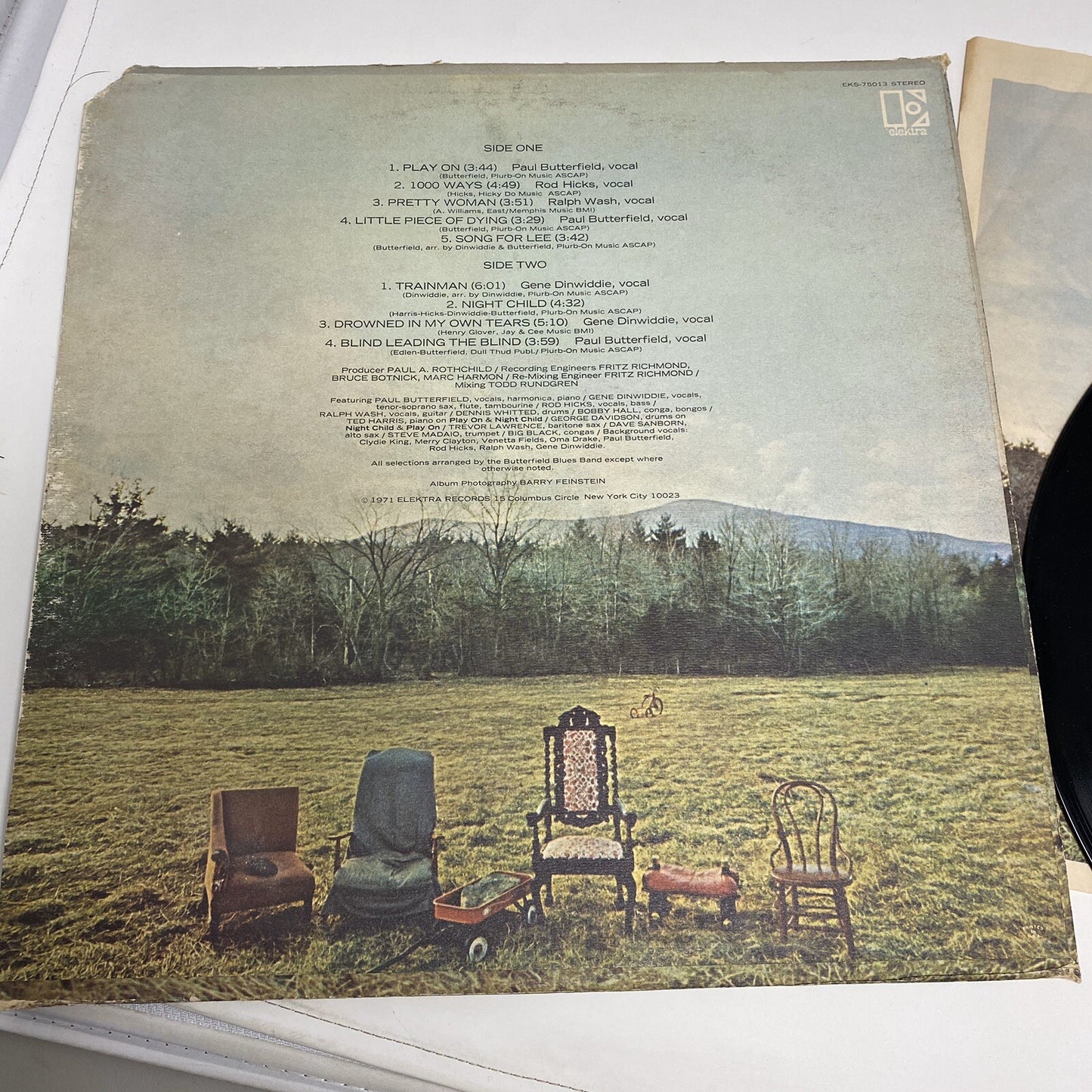Paul Butterfield Blues Band SOMETIMES I JUST FEEL LIKE SMILIN’ Vinyl Record VG+
