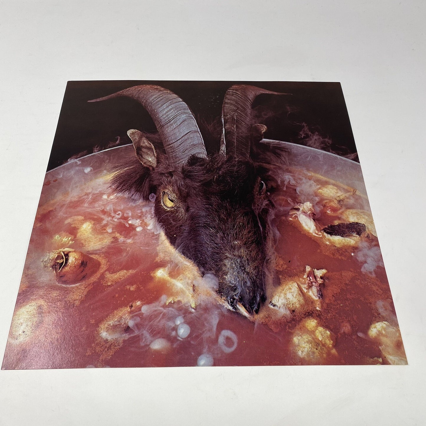 RollingbStones GOATS HEAD SOUP Vinyl LP Record w/flat VG+/VG+