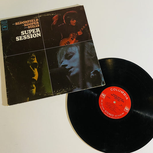 Bloomfield Kooper & Stills SUPER SESSION Vinyl LP Record VG CANNED HEAT