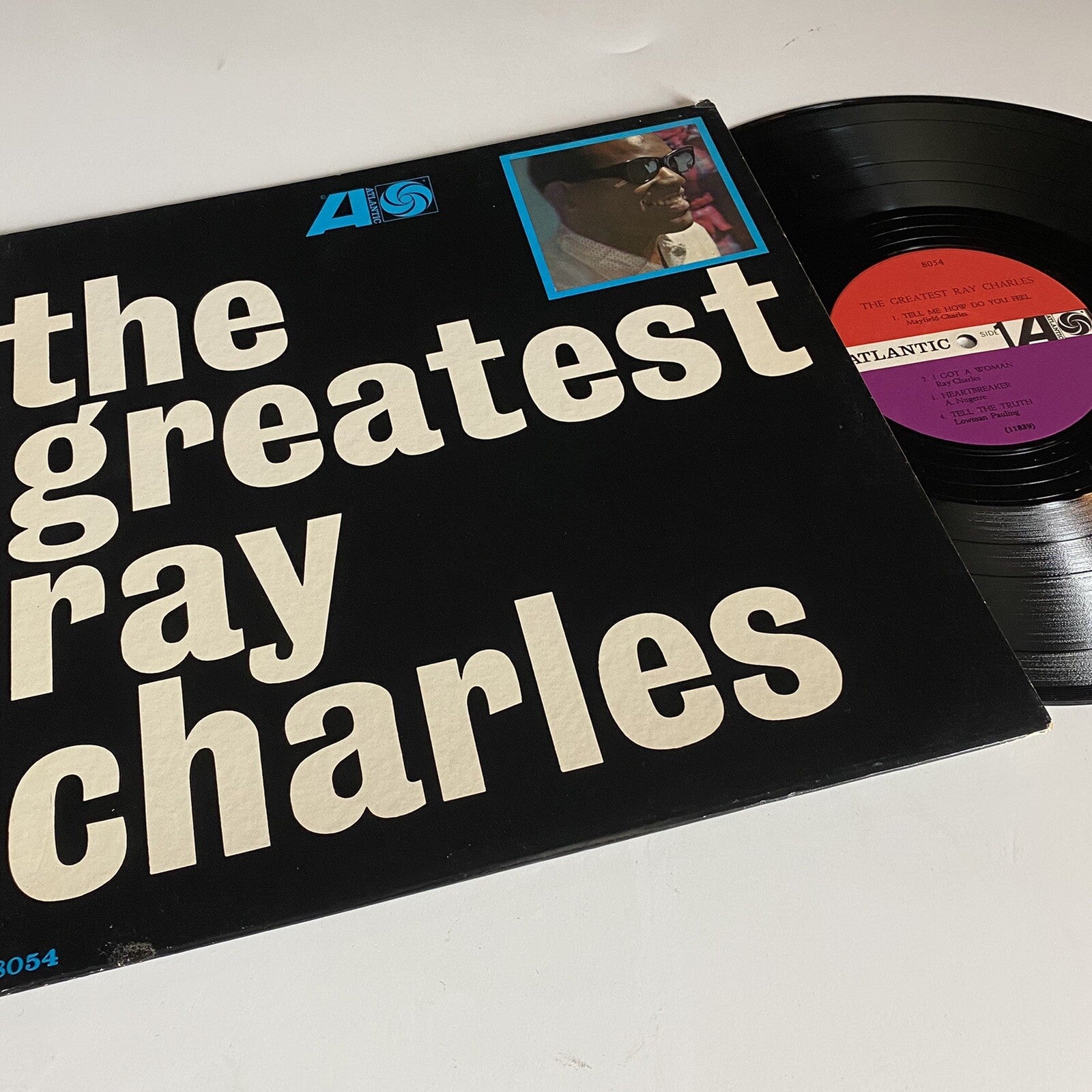 RAY CHARLES The Greatest 1954-1960 RARE Vinyl LP  Record VG+