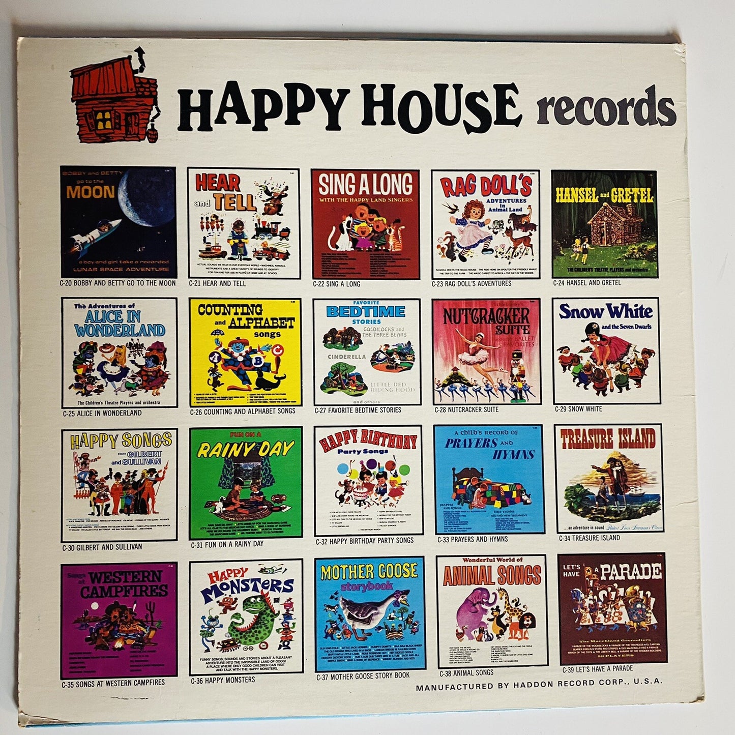 A Child’s Record of Prayers & Hymns VINYL LP RECORD VG+ 