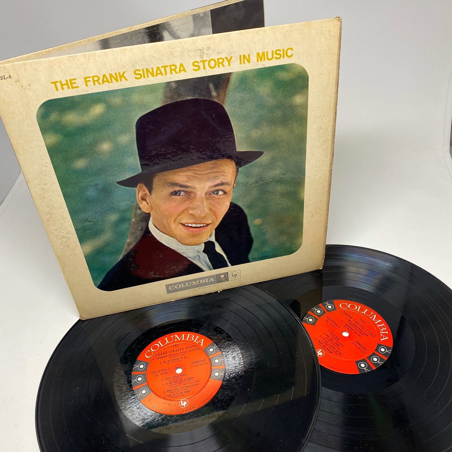 The Frank Sinatra Story In Music VIBYL LP RECORDS VG+