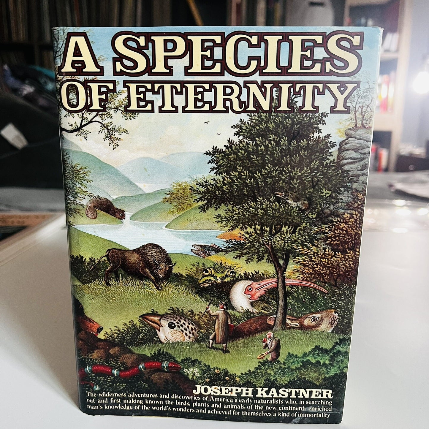A Species of Eternity By Joseph Kastner, first edition, 1977 HARDCOVER VG++