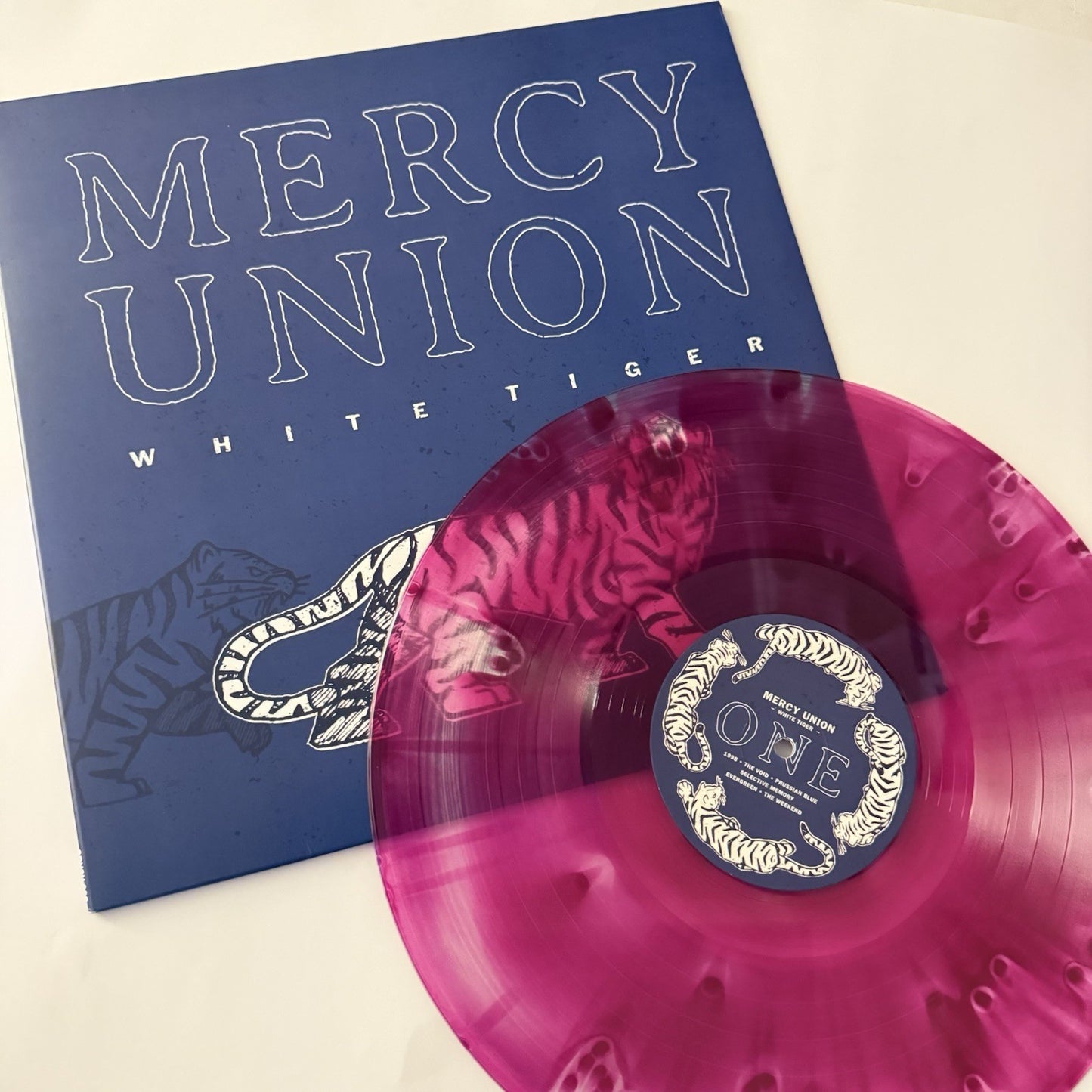 Mercy Union WHITE TIGER Color Vinyl LP Record NEW Purple