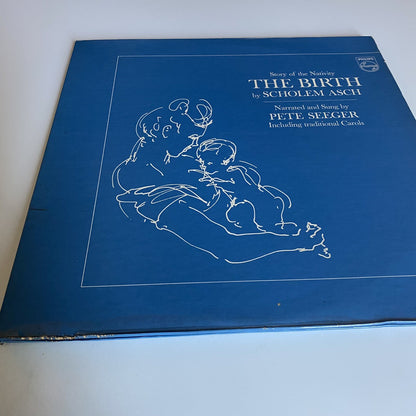 THE BIRTH narrated & sung by PETE SEEGER Vinyl 2xLP Record VG+/VG